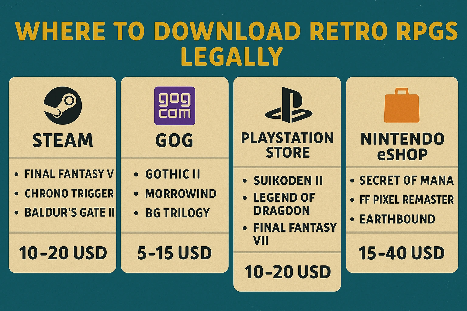 Download Game RPG Jadul