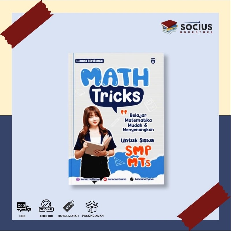Jual BUKU PELAJARAN [ ORIGINAL ] MATH TRICKS BELAJAR MATEMATIKA MUDAH ...