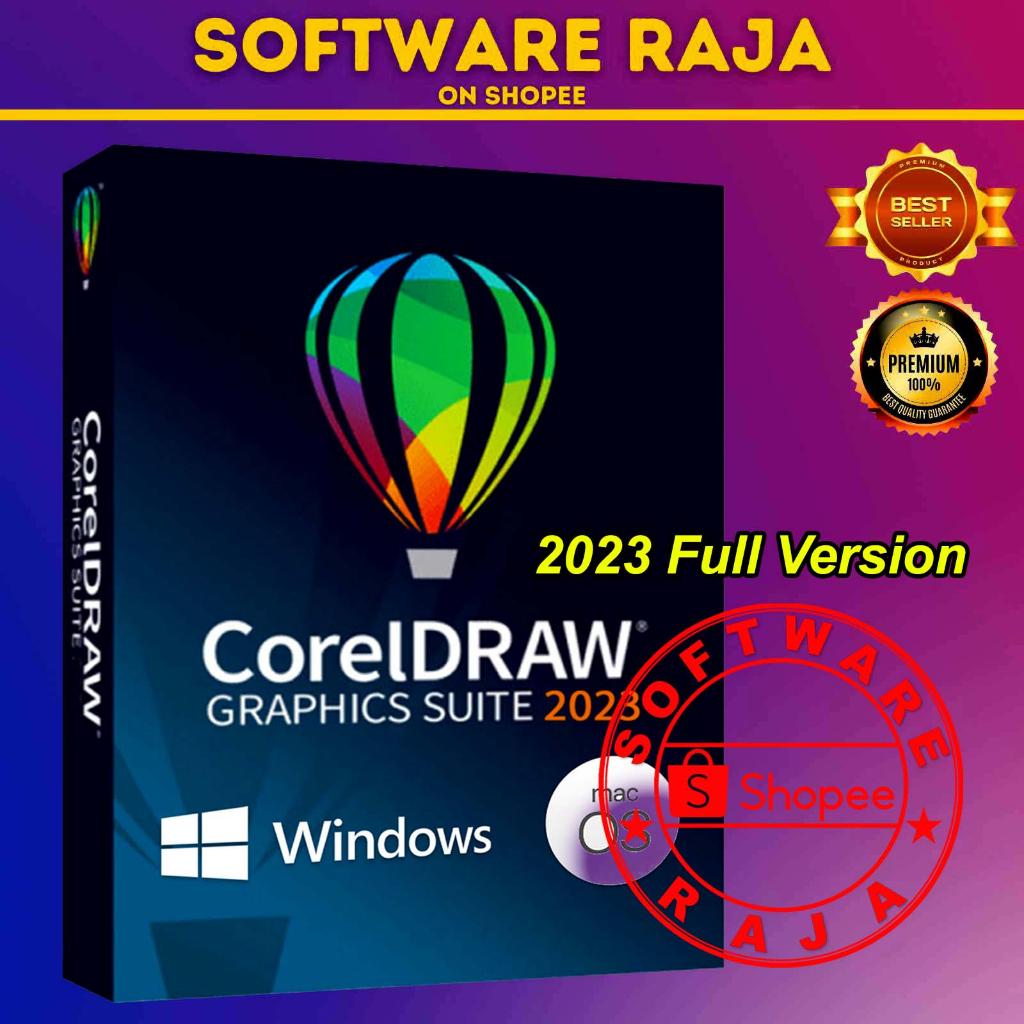 Jual Full Version CorelDRAW Graphics Suite 2023 Lifetime Terbaru ...