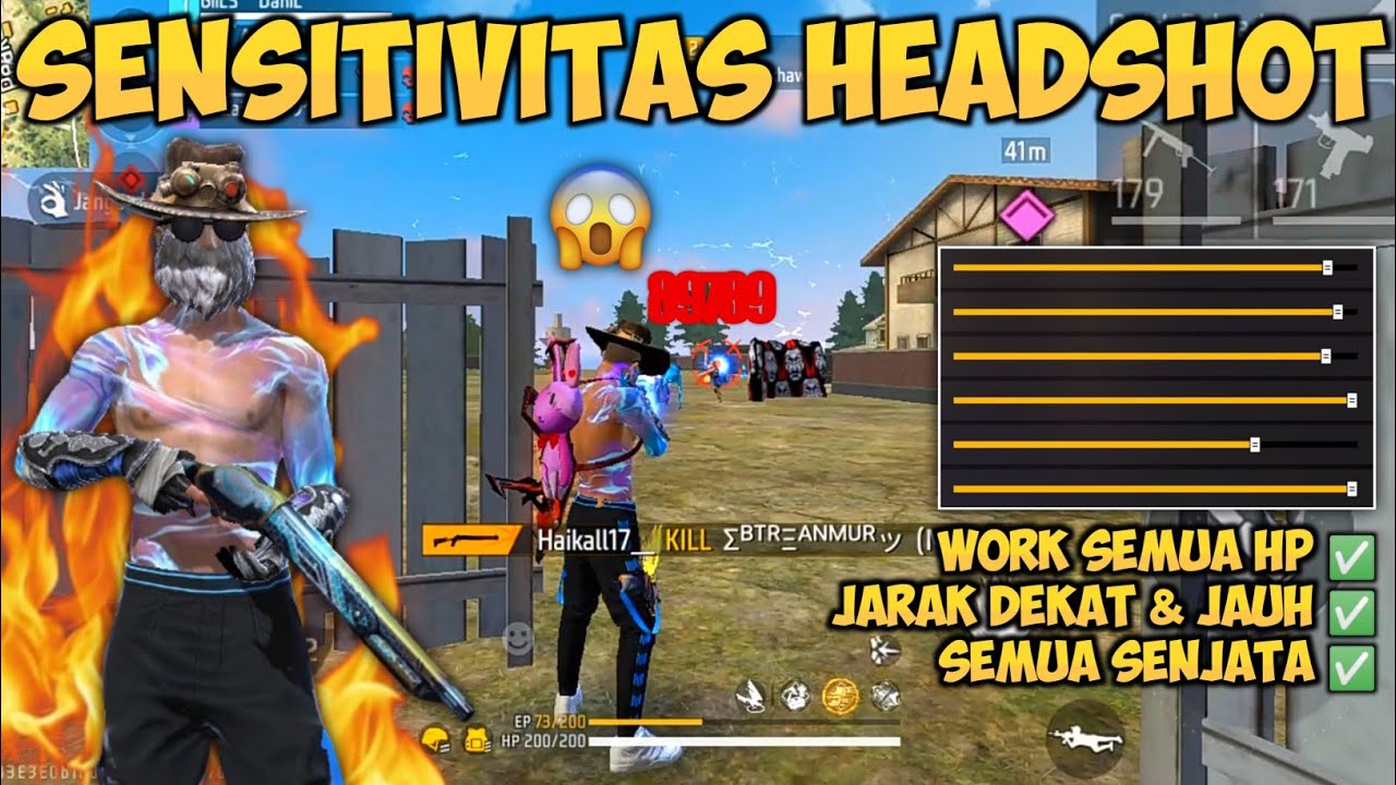 Best Sensitivity Settings For Auto Headshot | After Update Headshot ...