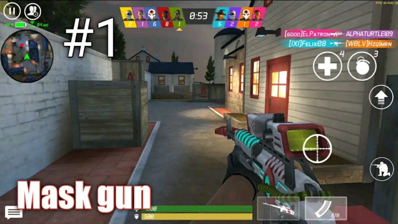 mask gun multiplayer gameplay,maskgun multiplayer fps - free shooting ...