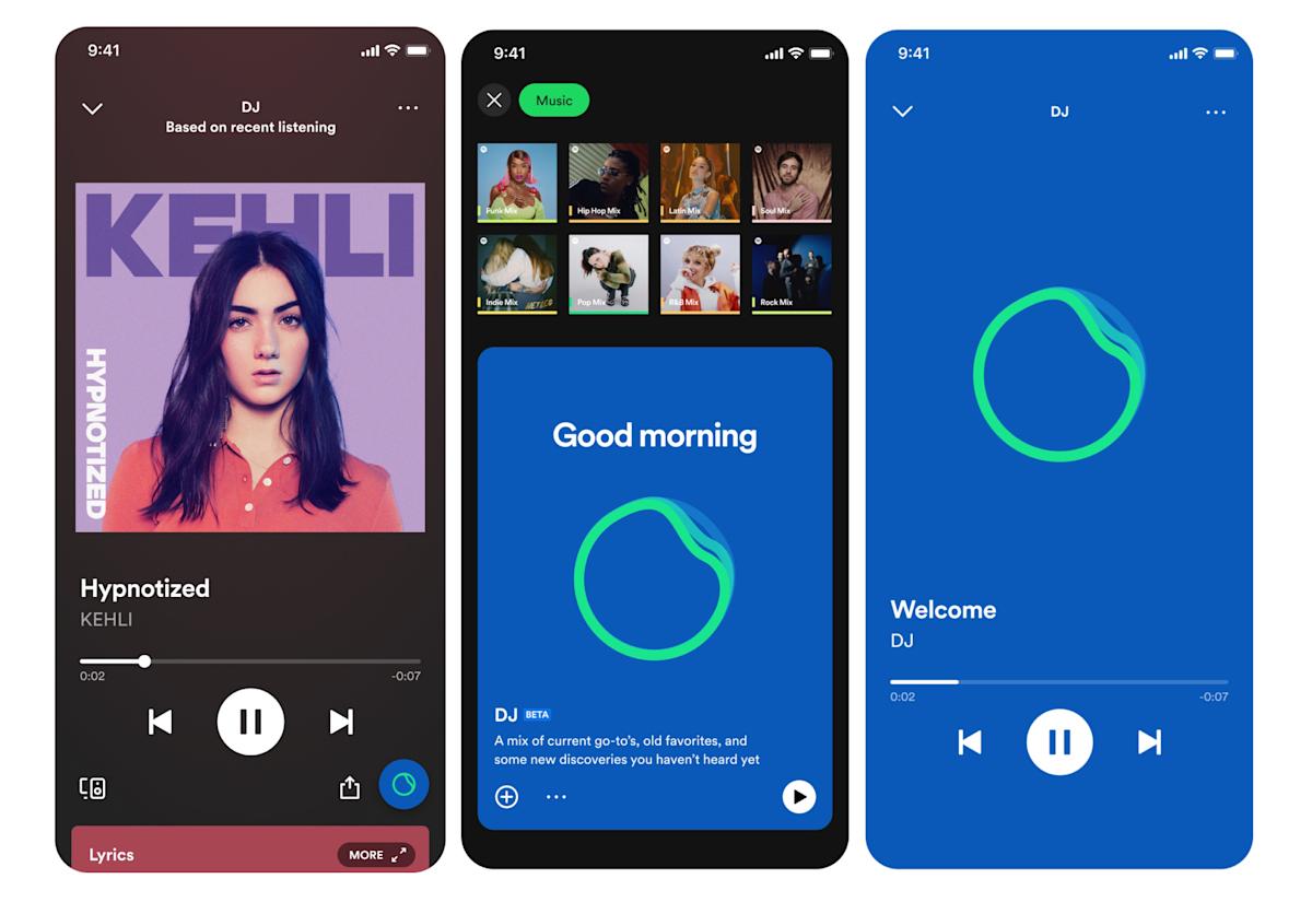Spotify's new AI 'DJ' will talk you through its recommendations Spotify's new AI 'DJ' will talk you through its recommendations