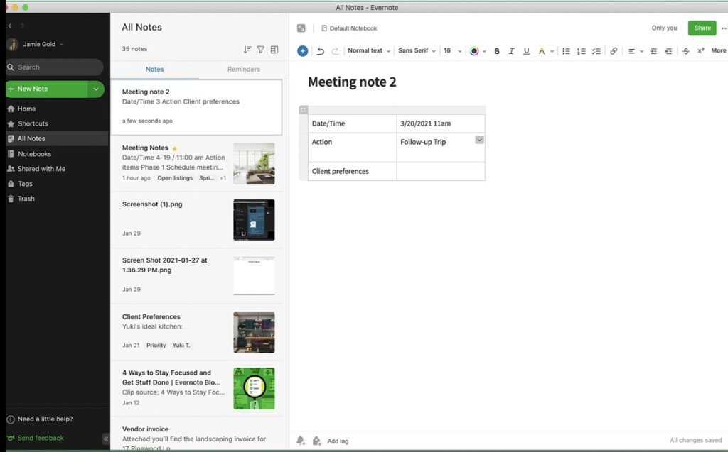 10+ Fungsi Evernote Dan Cara Menggunakannya Mudah