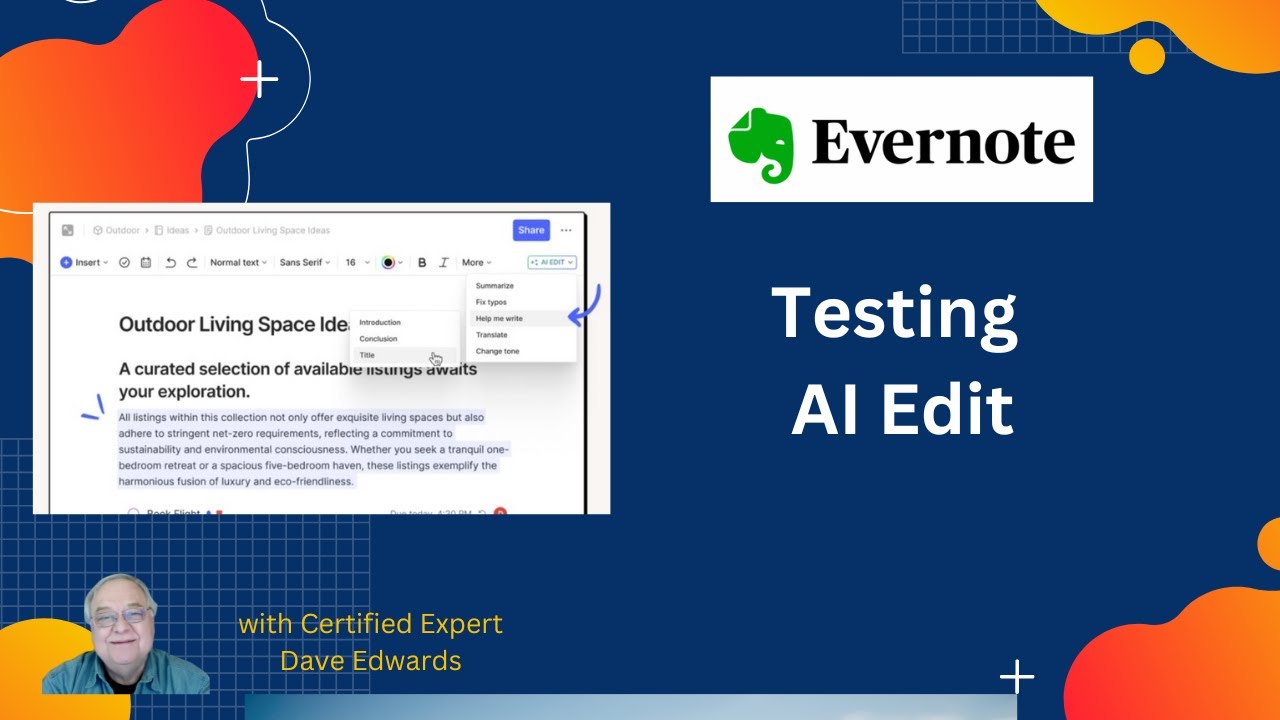 First Look at Evernote's new AI Edit. A Deep Dive.