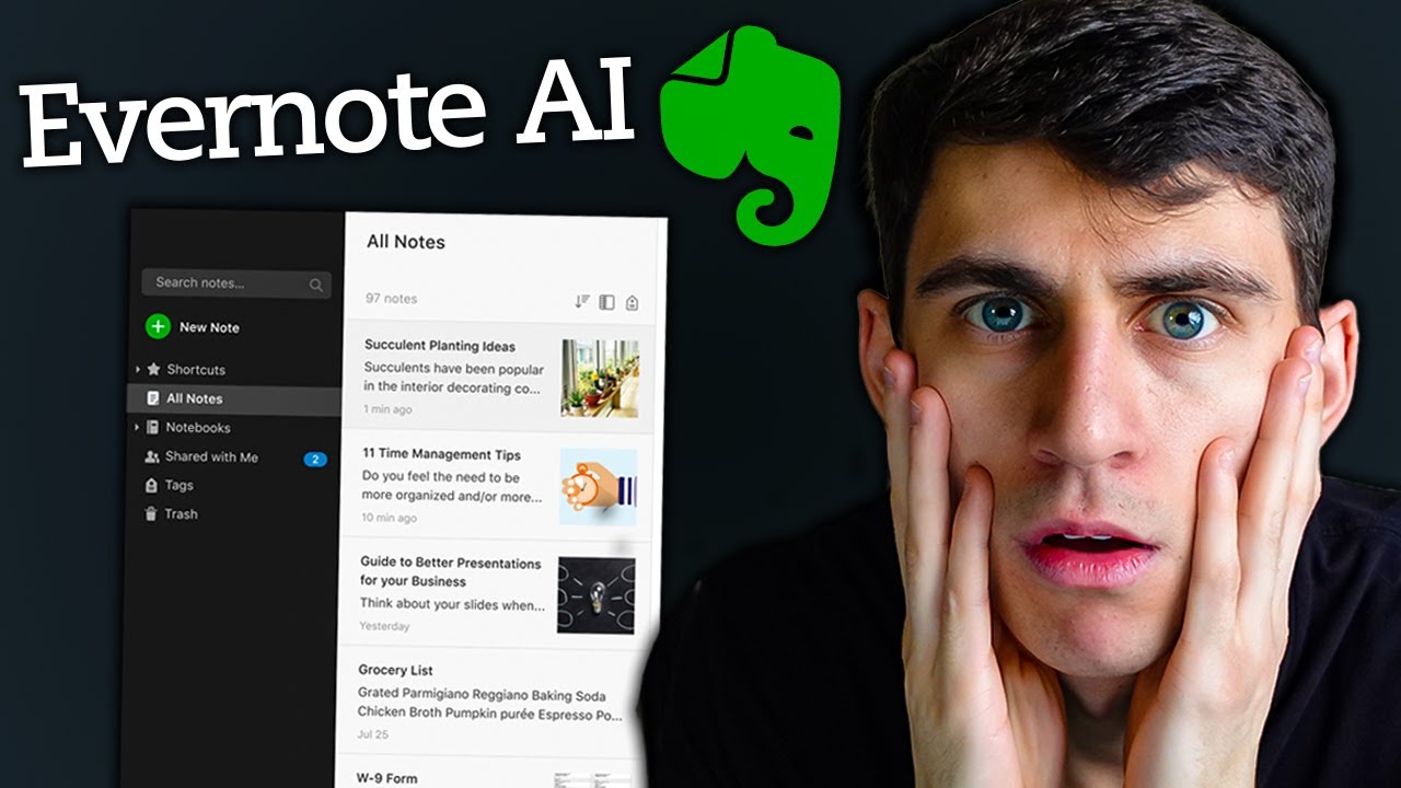 Evernote - Work smarter with Evernote AI features