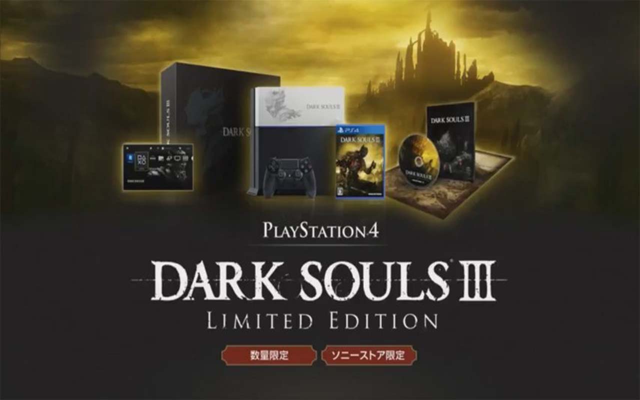 PlayStation 4 Dark Souls III Limited Edition diumumkan di Jepang ...